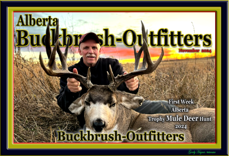 Alberta's Best Trophy Mule Deer Hunting